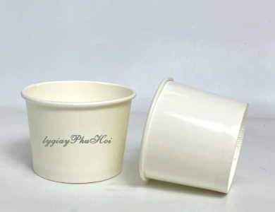Tô Giấy Trắng 330ml